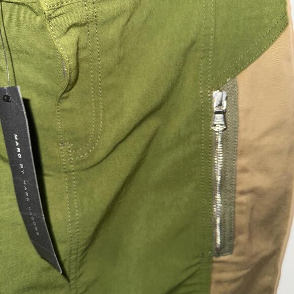 Marc by Marc Jacobs Pencil long Skirt Womens 2 Green/Khaki st patricks minimal - Picture 6 of 9